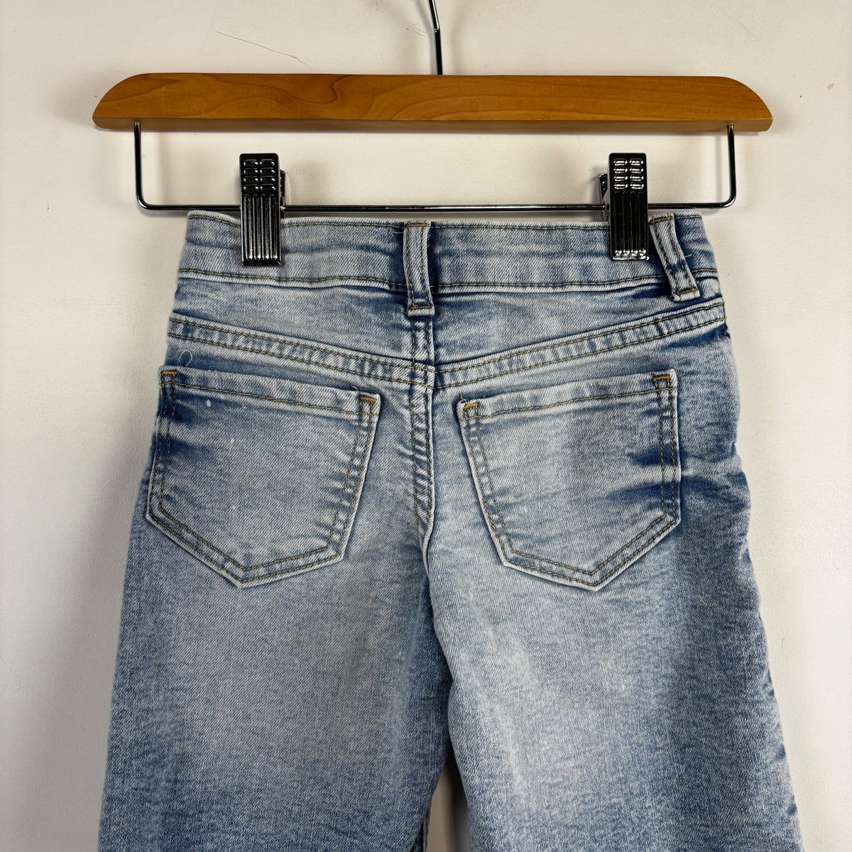 Wide Leg Blue Jeans (2T)