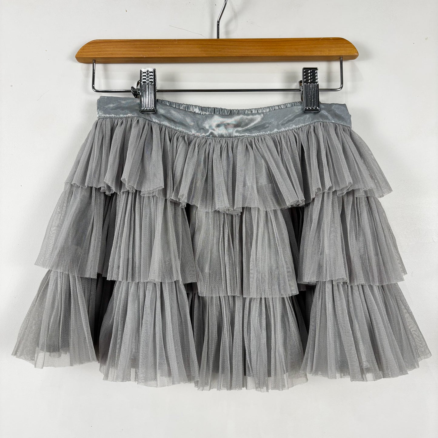 Silver/Grey Skirt w/ Elastic Waist (4-5Y)
