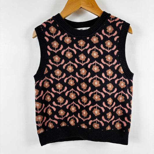Floral Sweater Vest (4-6Y)