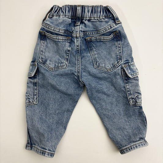 Relaxed Cargo Jeans (12-18M)