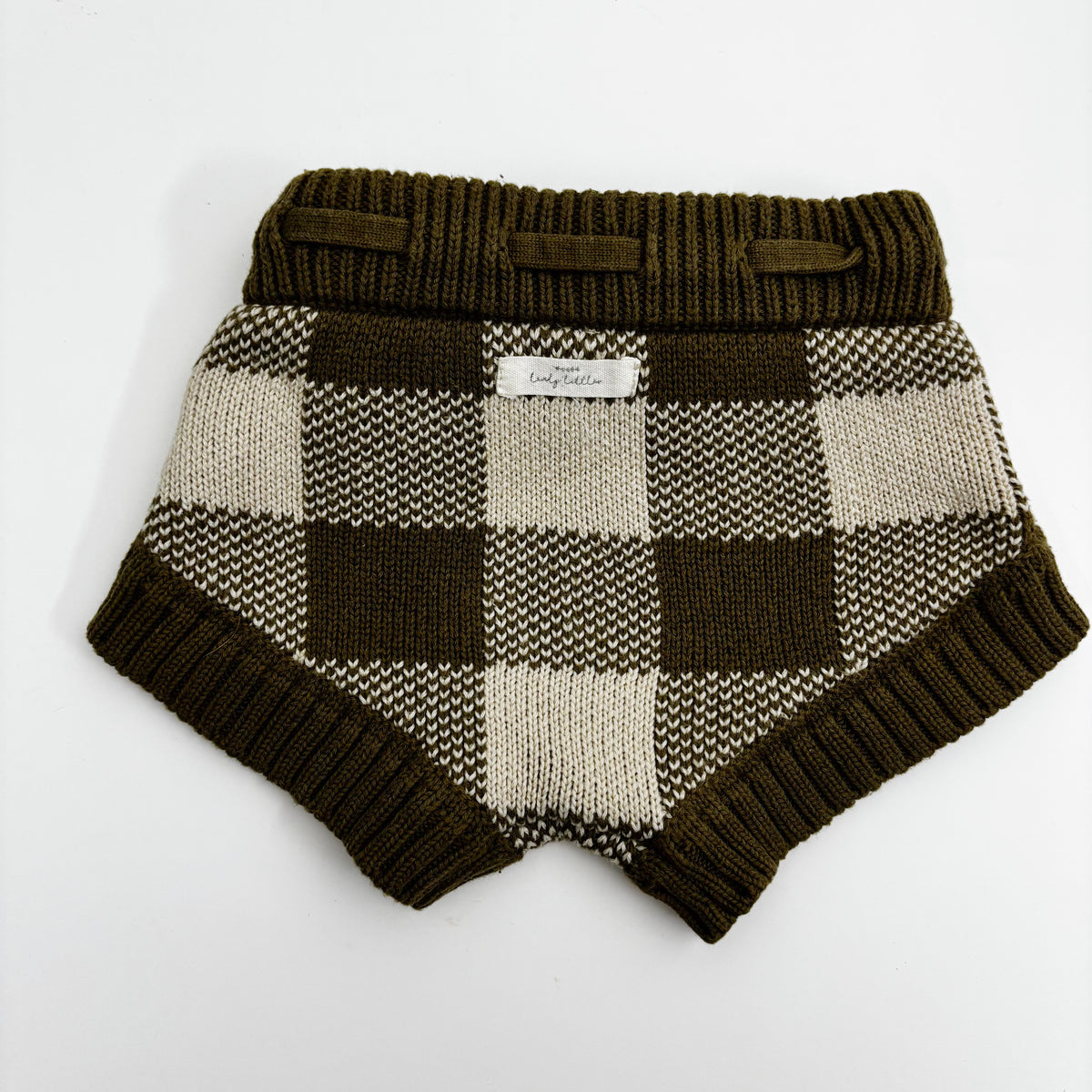 Plaid Knit Bloomers (3-6M)