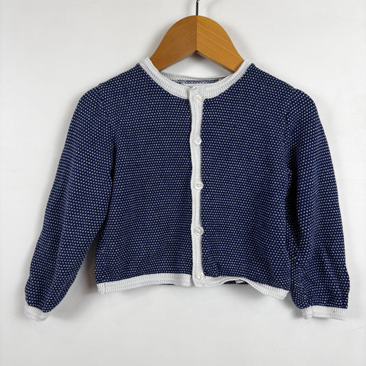 Lightweight Blue Cardigan (12-18M)