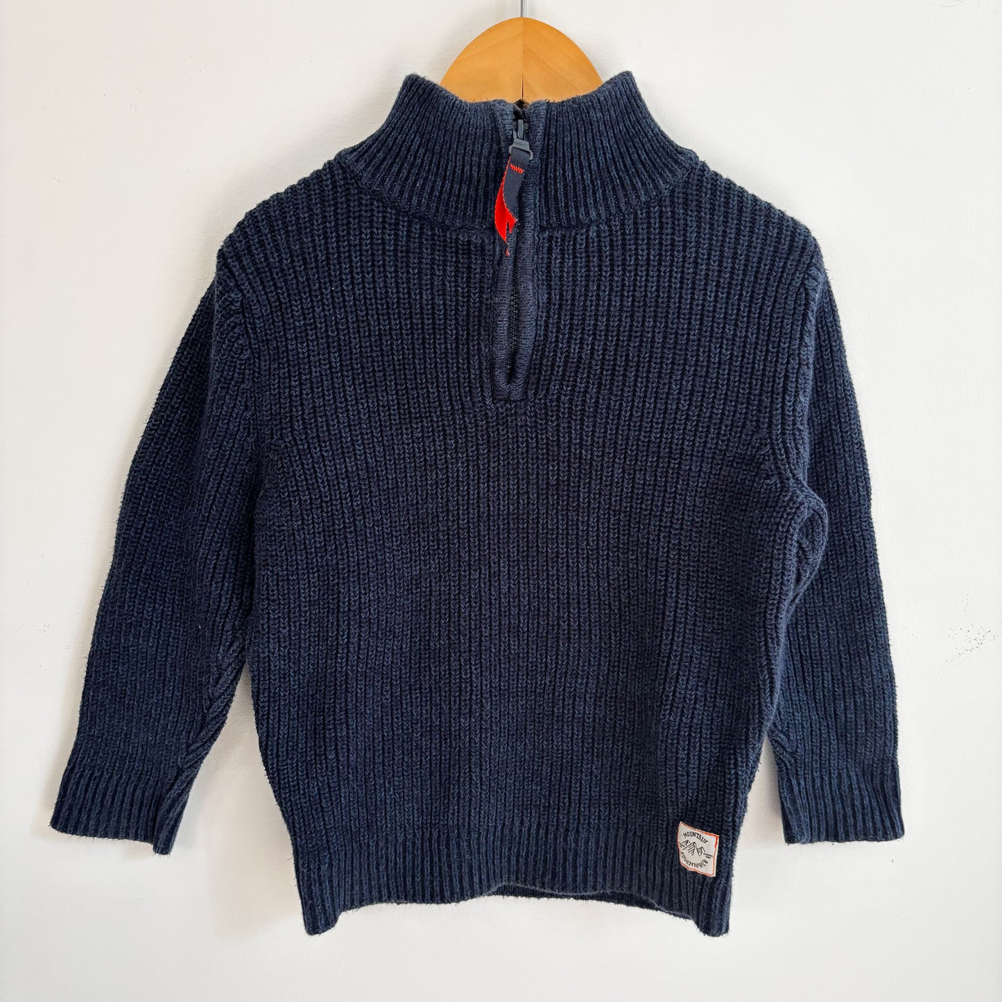 Blue Half-Zip Sweater (2-4Y)