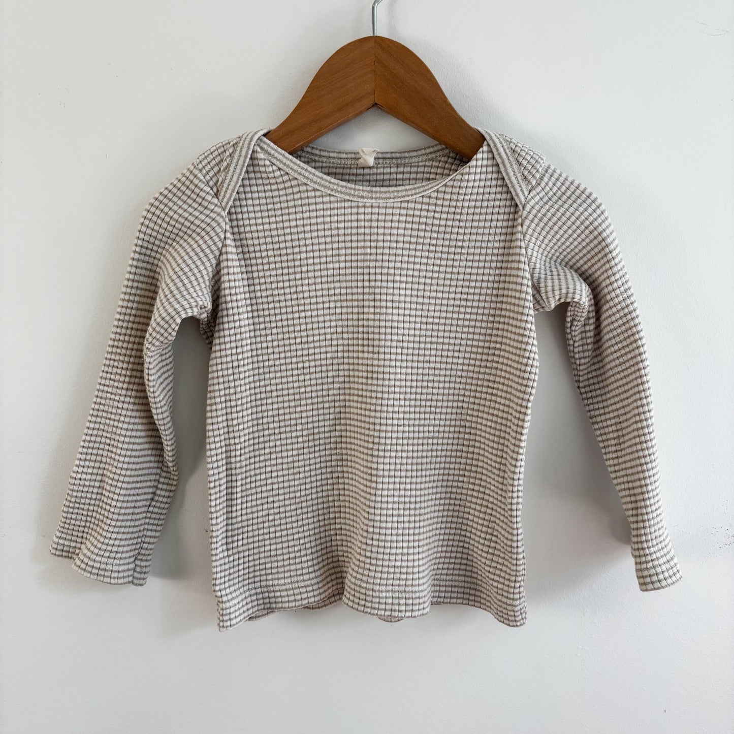 Beige & White Long Sleeve (18-24M)