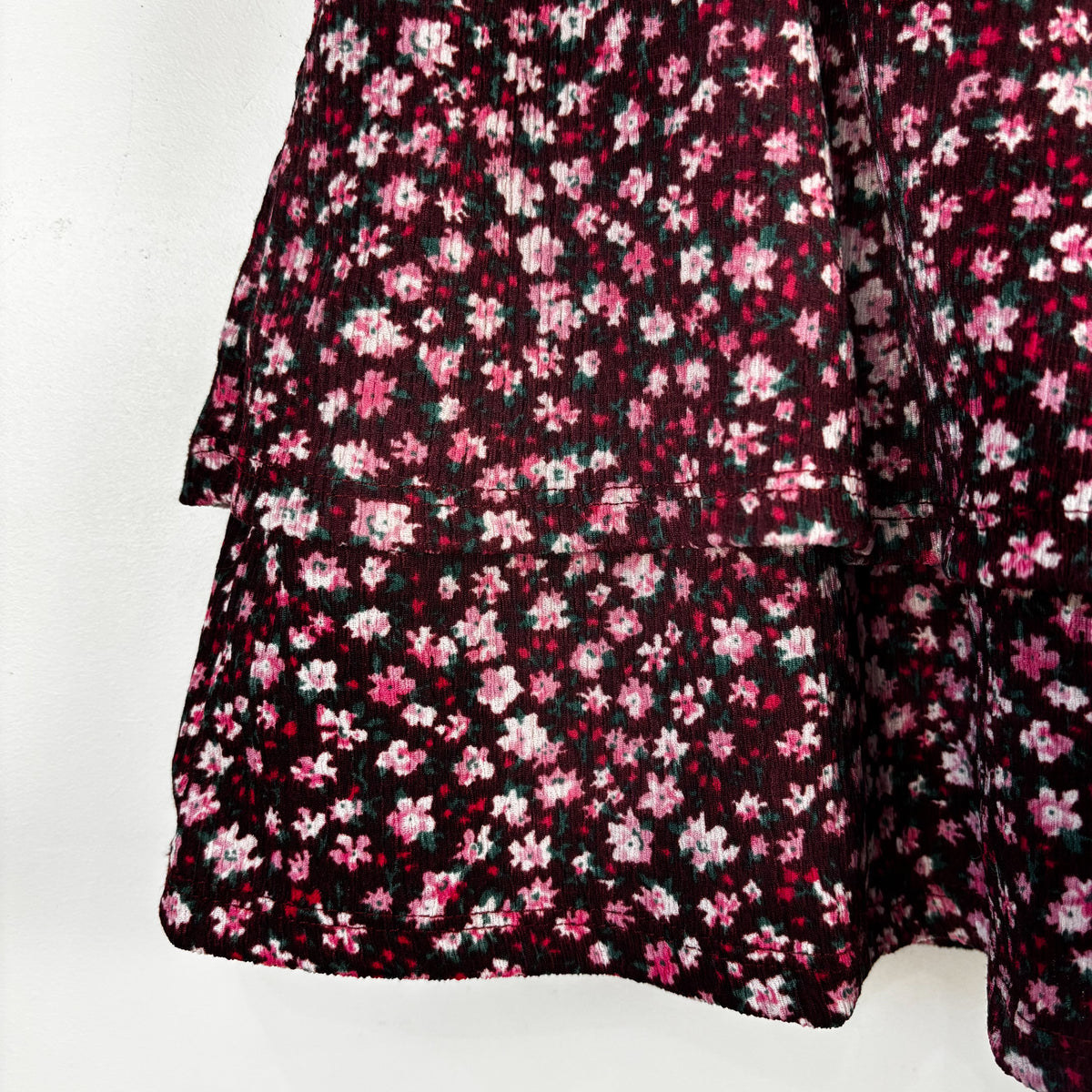 Crinkly Floral Skirt (8-12Y)