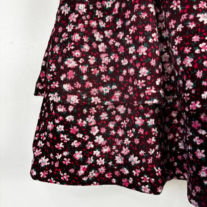Crinkly Floral Skirt (8-12Y)