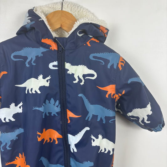 Sherpa Lined Rain Suit (9-12M)