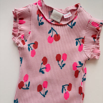 Ribbed Stretchy Tee (5Y)