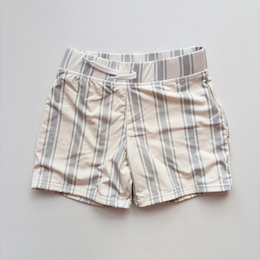 Fitted Striped Swim Trunks (7Y)
