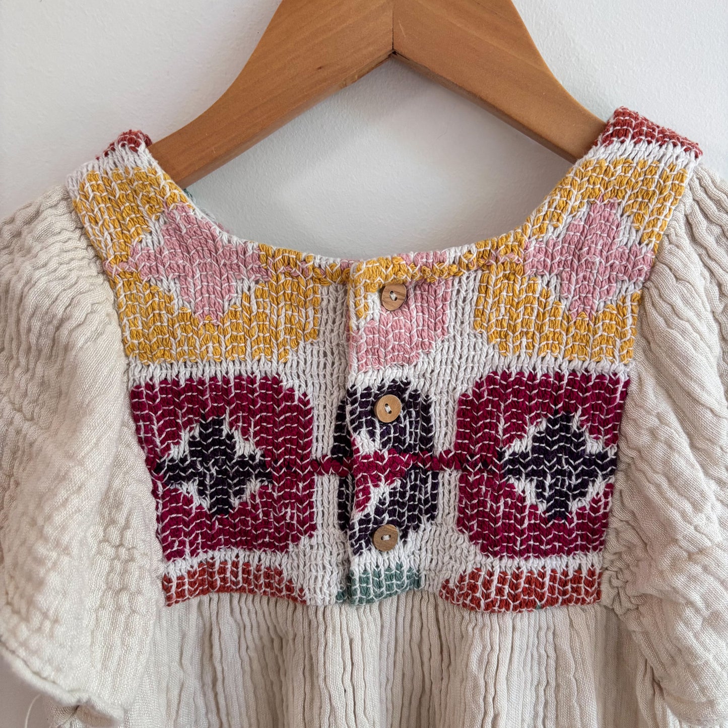 Embroidered Muslin Dress (5Y)
