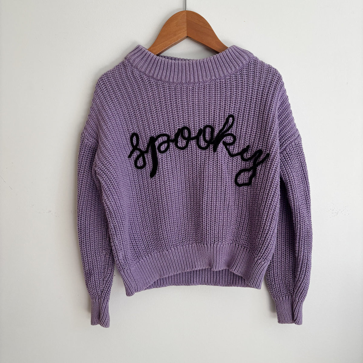 SPOOKY Purple Knit Sweater (5T)