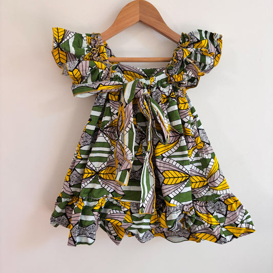 Patterned 100% Cotton Dress (3Y)