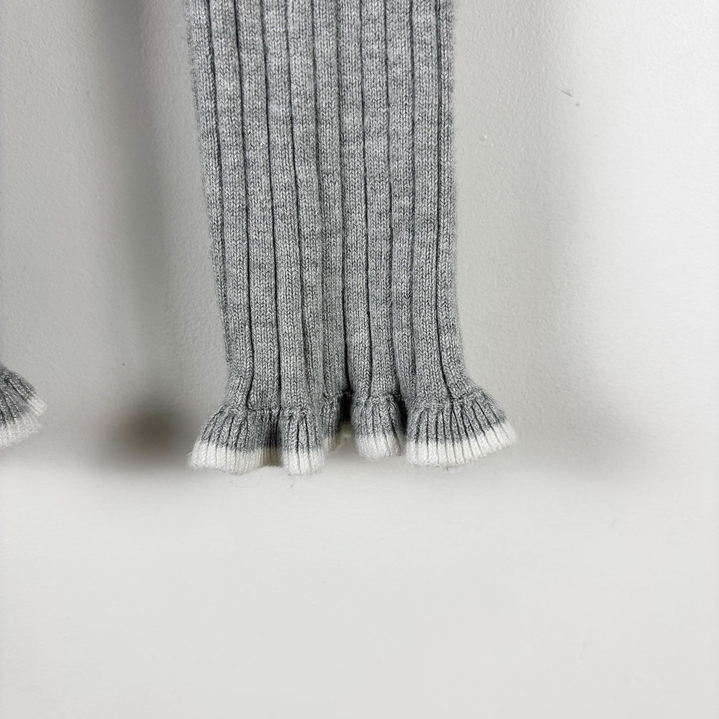 Ribbed Ruffle Hem Pants (3T)