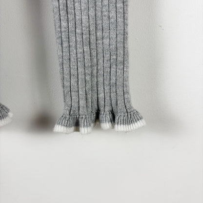 Ribbed Ruffle Hem Pants (3T)