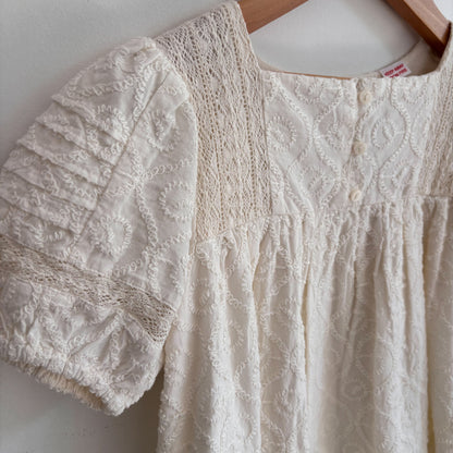 White Detailed Dress (4Y)