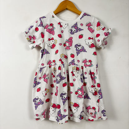 Kitty Character Top/Dress (4/5/6Y)