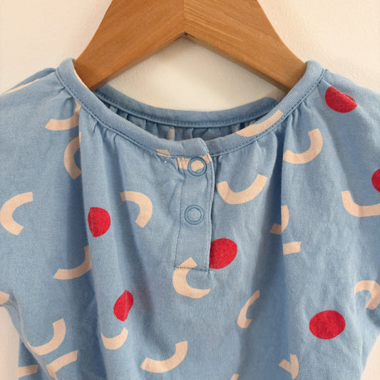 Blue Abstract Tee (12-18M)