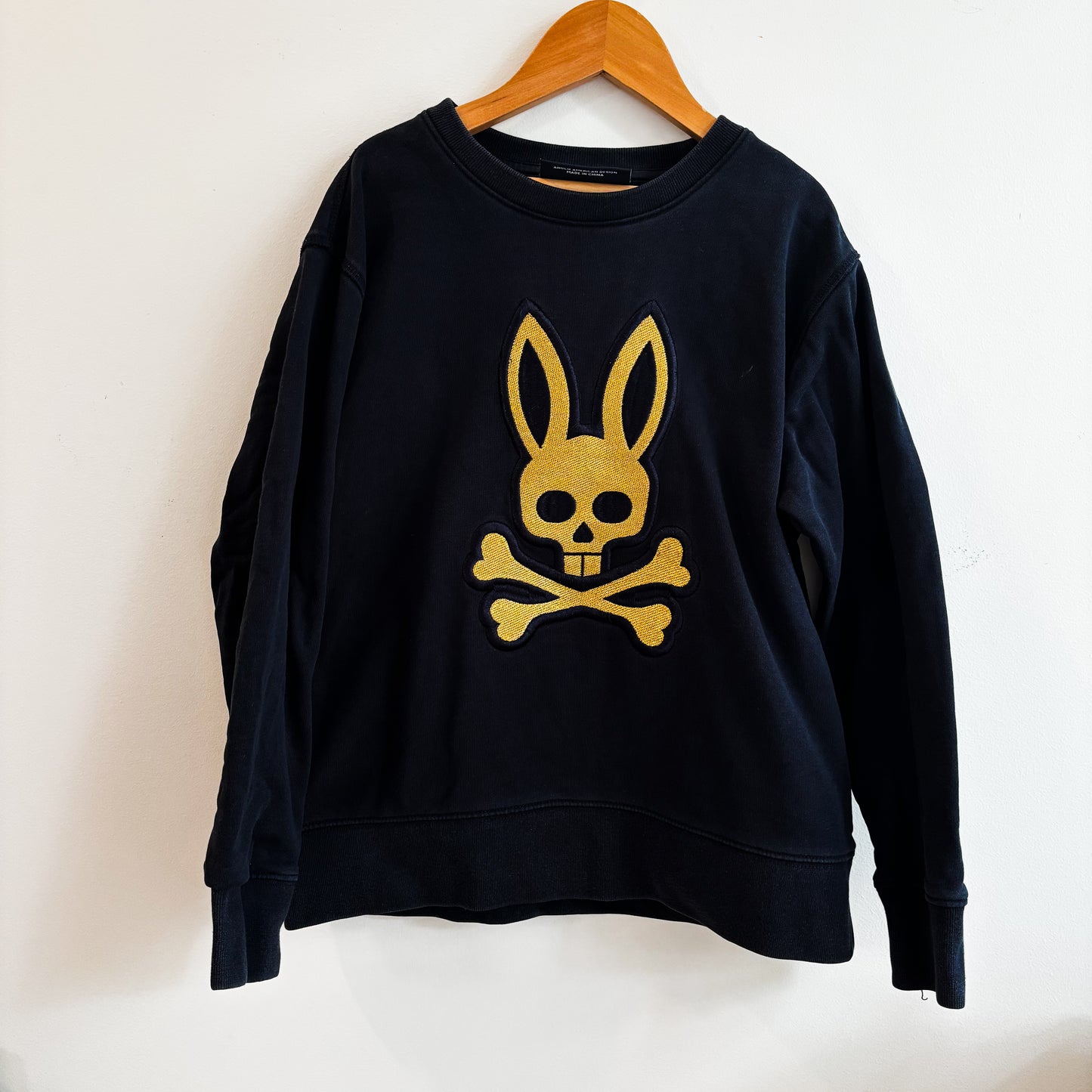 Navy Bunny Logo Crewneck Sweatshirt (10-12Y)