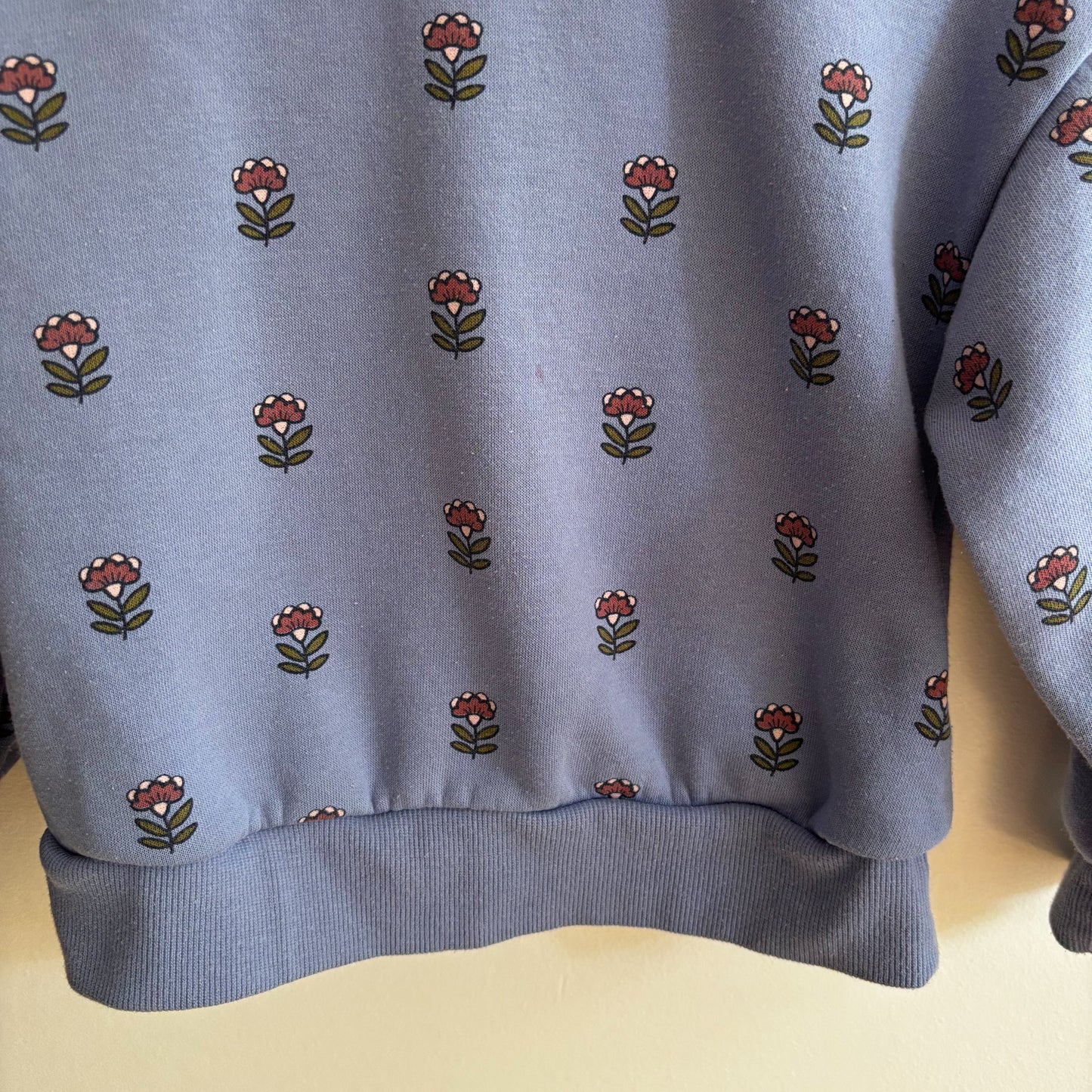 Blue Floral Sweatshirt (2-3Y)