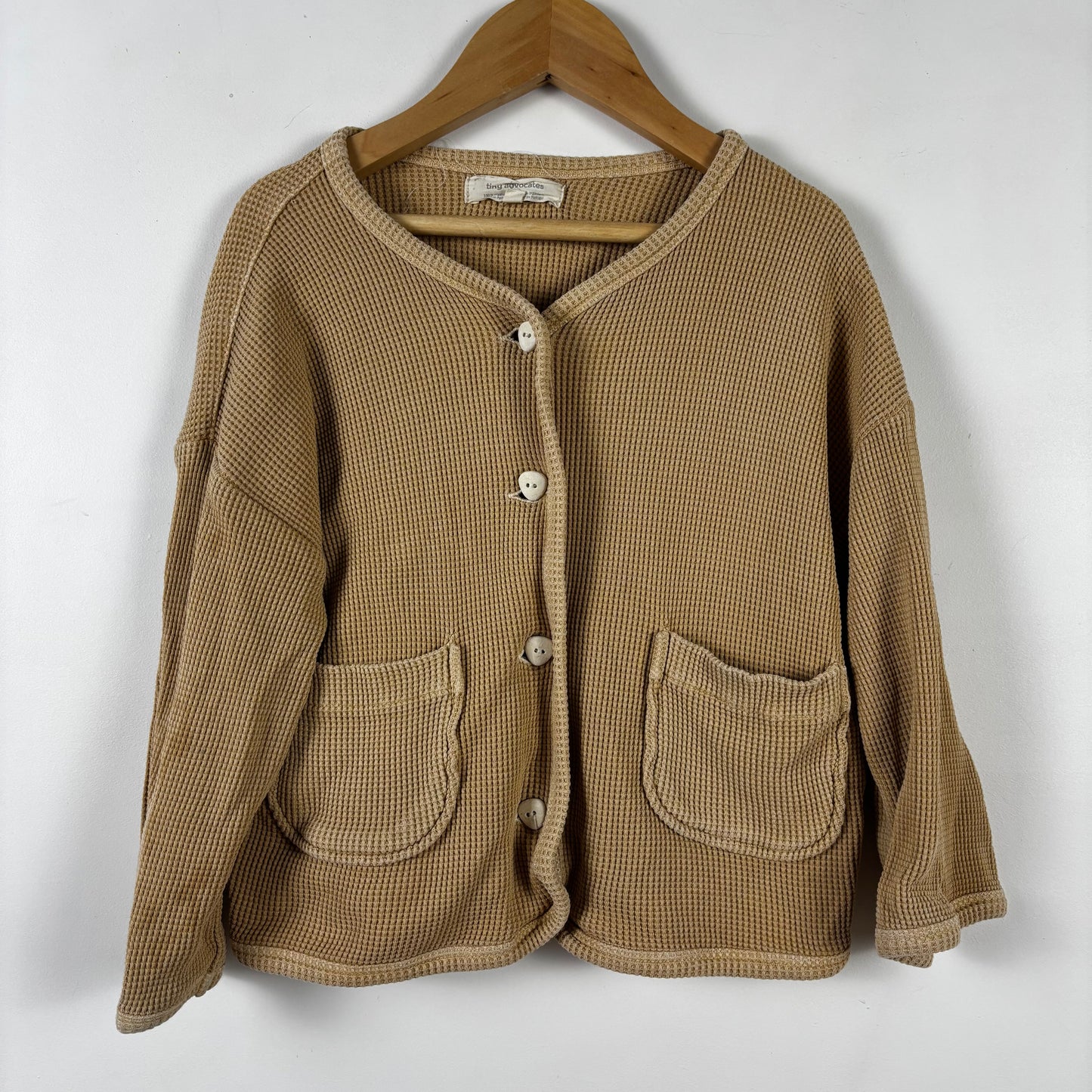 Waffle Knit Cardigan (3-4T)