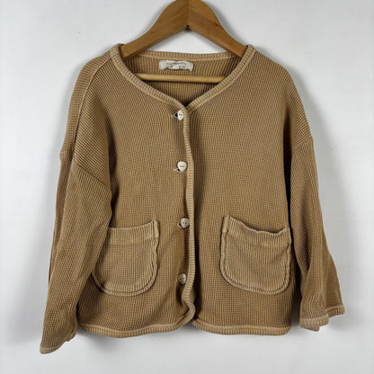 Waffle Knit Cardigan (3-4T)