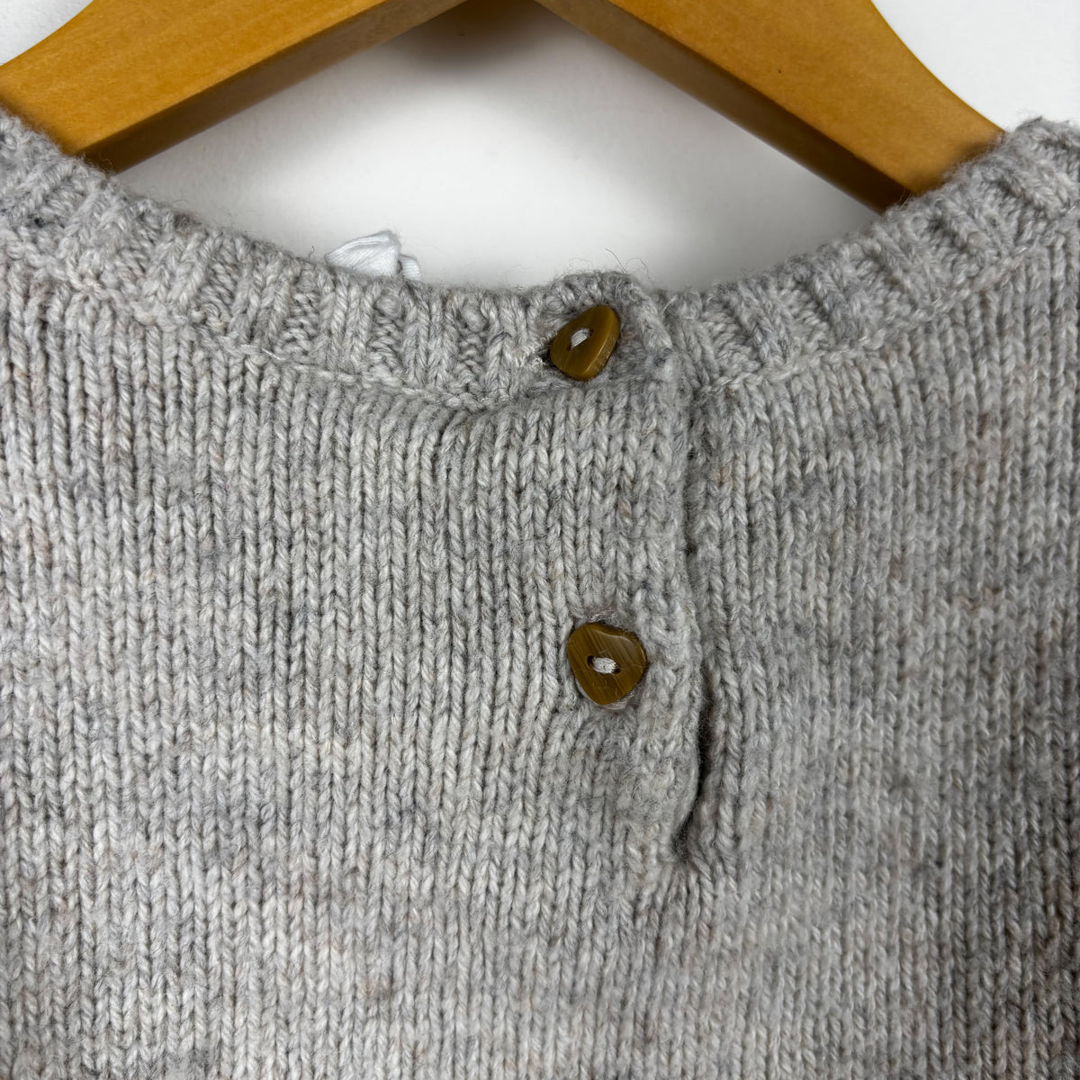 Oatmeal Cable Knit Sweater (18-24M)