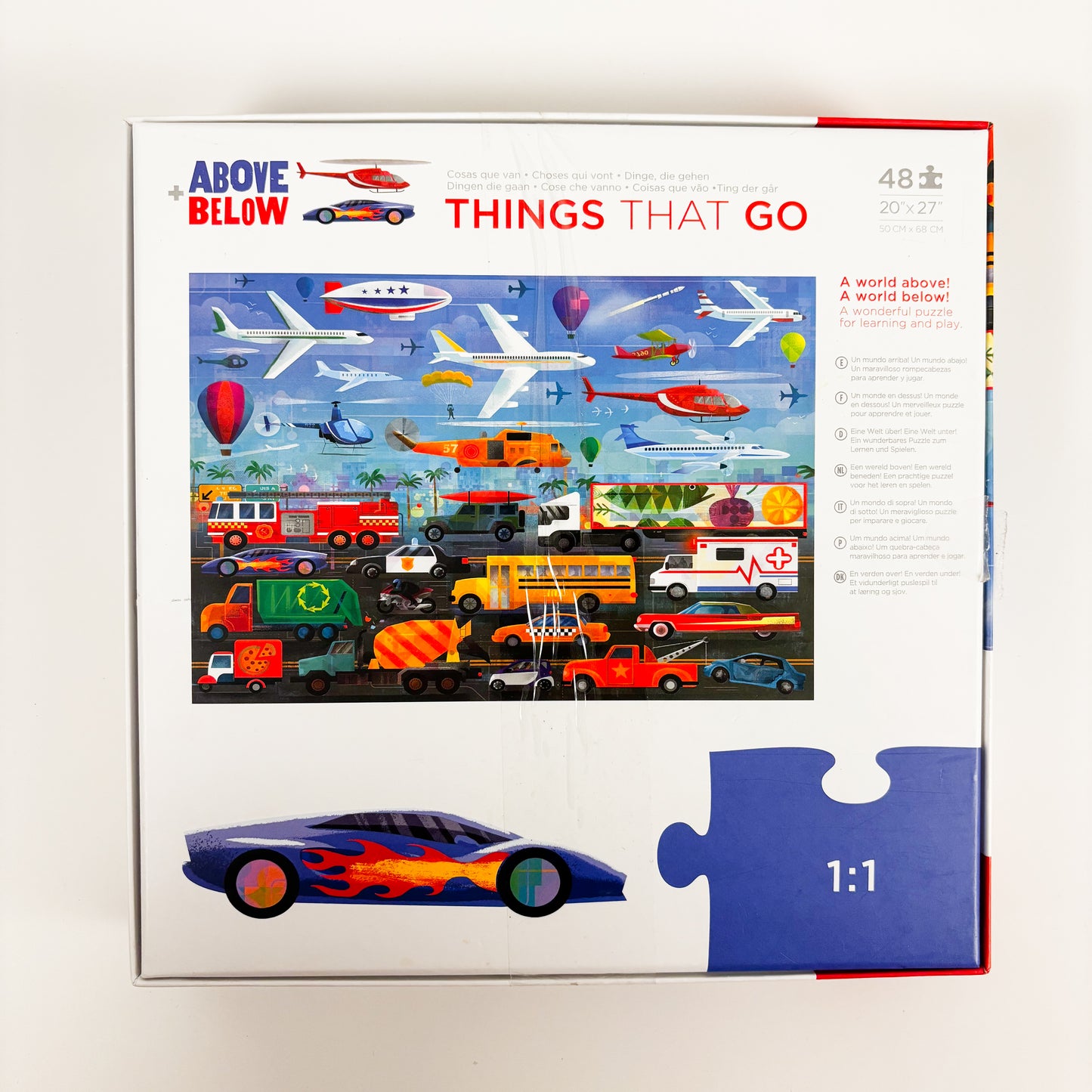 Things That Go Puzzle (48 PCS)