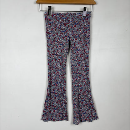 Floral Ribbed Leggings (3-4 Years)