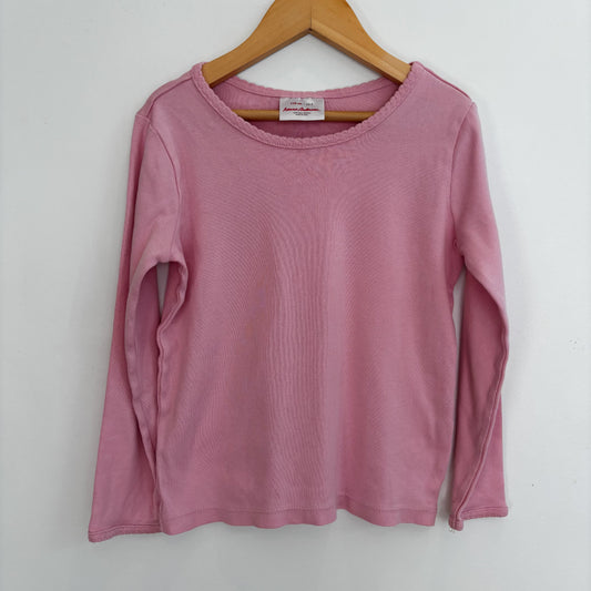 Bubble Gum Pink Long Sleeve Shirt (5Y)