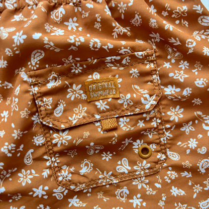 Brown & Tan Swim Suit (6-7Y)
