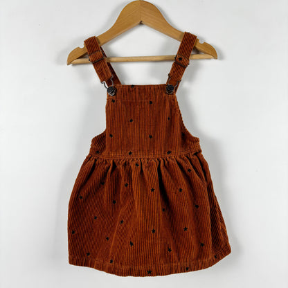 Corduroy Skirtall w/ Embroidered Stars (18-24M)