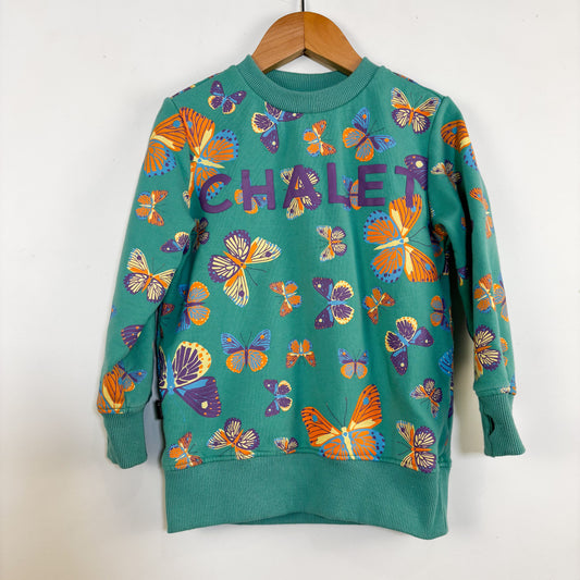 Chalet Butterfly Print Sweatshirt (4Y)