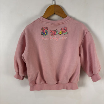 Baby Sister Pig Character Sweatshirt (2Y)