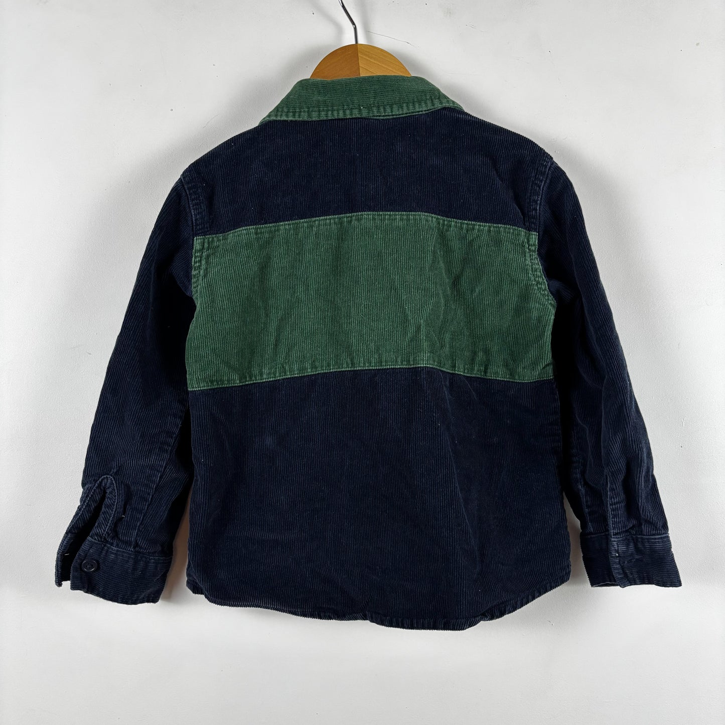 Colour Block Corduroy Shirt (5T)