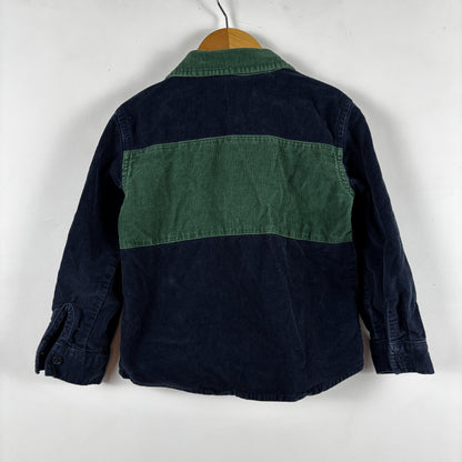 Colour Block Corduroy Shirt (5T)