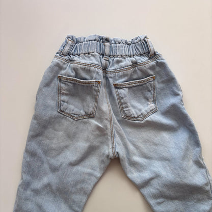 Lightweight Paperbag Waist Jeans (18-24M)