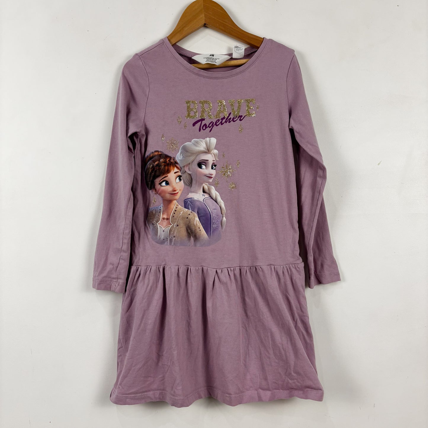 Purple Snow Movie Dress (4-6Y)