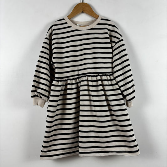 Striped Sweatshirt Dress (4-6Y)