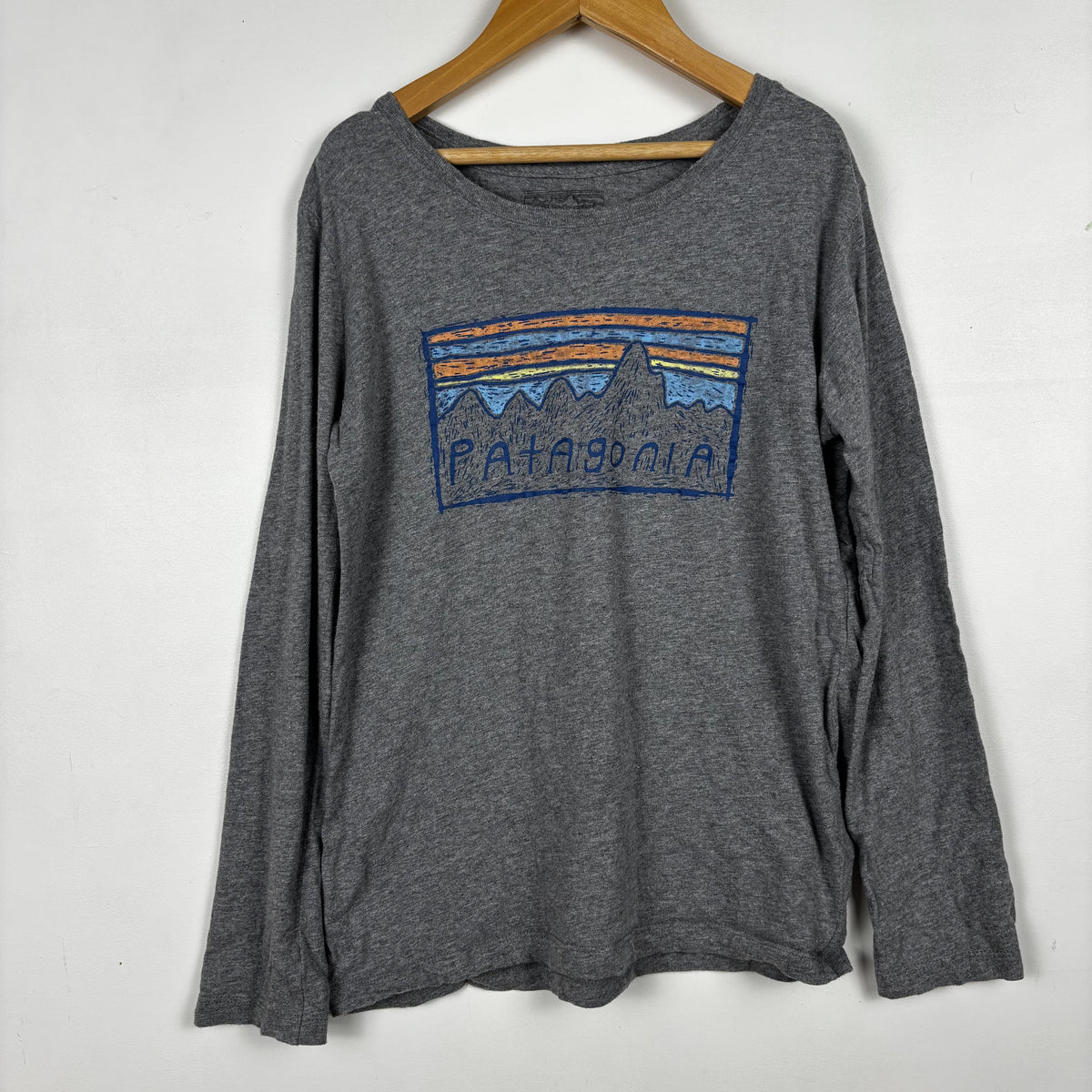 Grey Logo Long Sleeve Shirt (10Y)