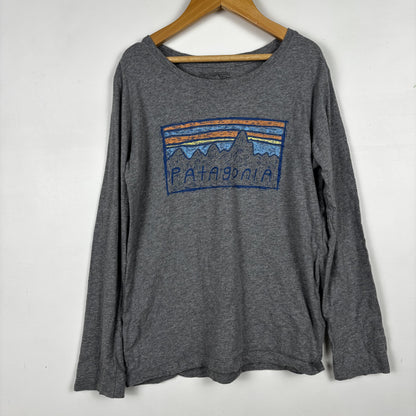 Grey Logo Long Sleeve Shirt (10Y)