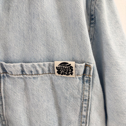 Snap-Up Denim Shirt (9-10Y)