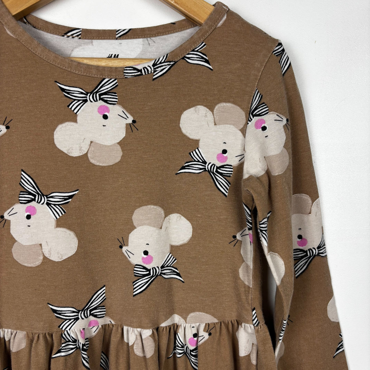 Mouse Print Dress (4-6Y)