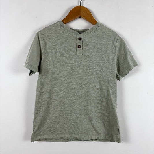 Green Button Tee (6-8Y)