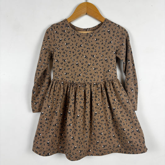 Neutral Floral Dress (3T)