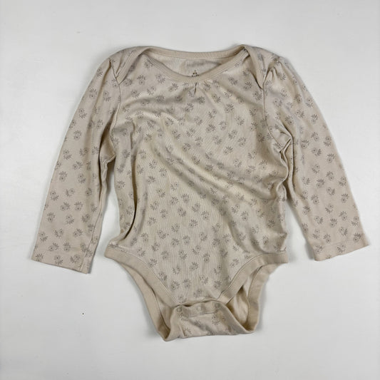 Cream Floral Bodysuit (18-24M)