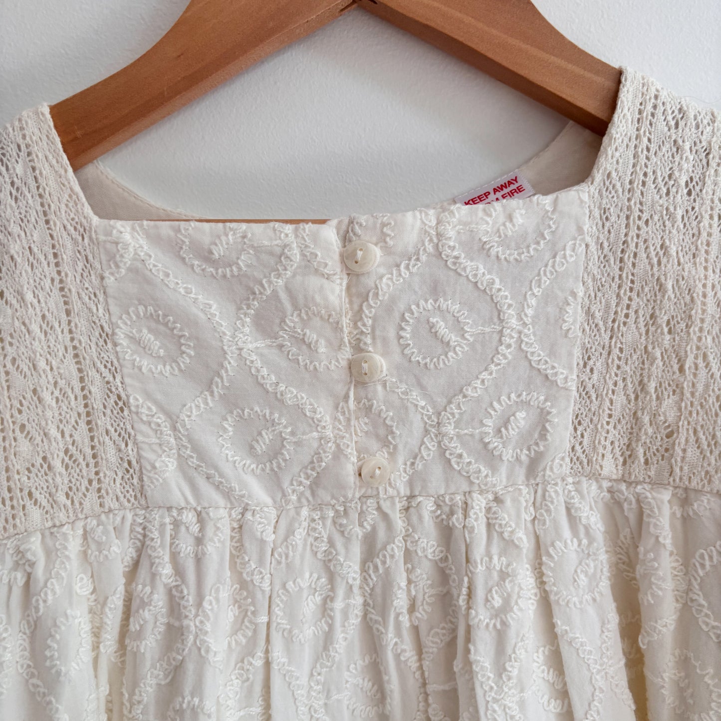 White Detailed Dress (4Y)