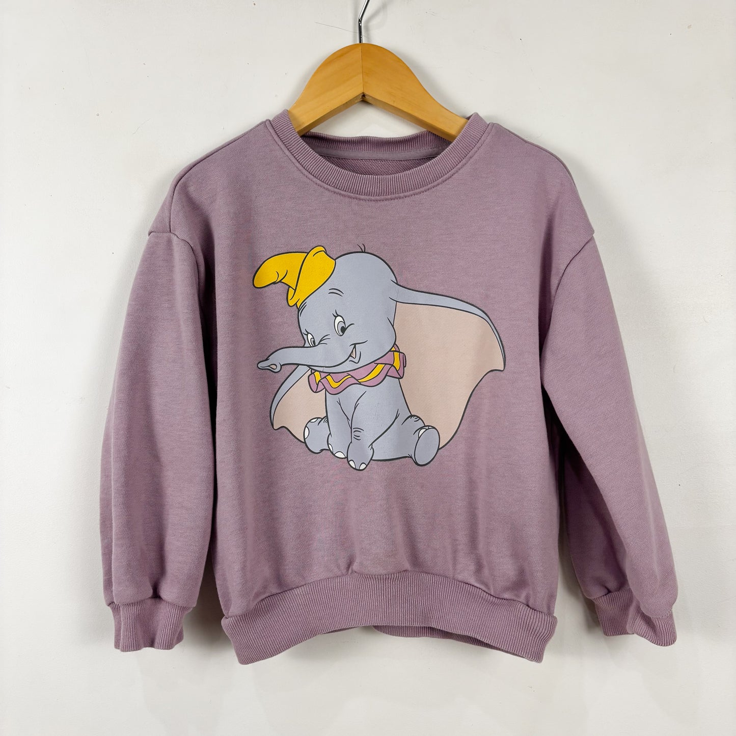Purple Elephant Character Sweatshirt (4Y)