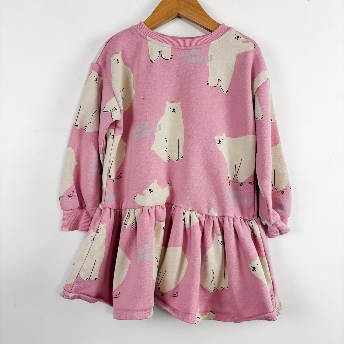 Pink Polar Bear Dress (2-4Y)
