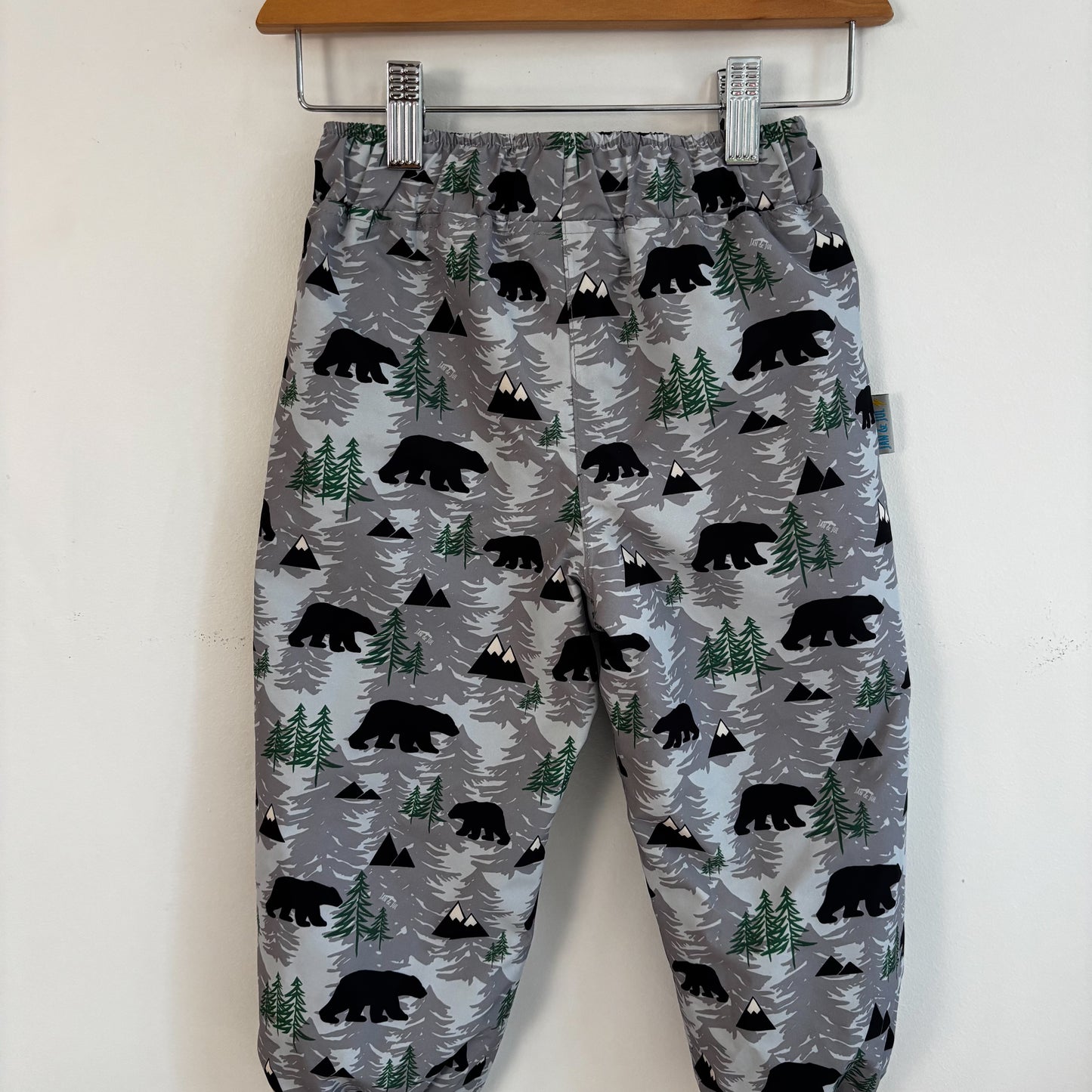 Fleece Lined Rain Pants (2T)
