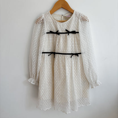 White Lacey Dress (5Y)